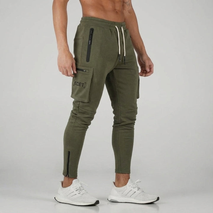 Men's active lifestyle jogging trousers. Sporty "Hector" pants with pockets for everyday comfort & exercise.