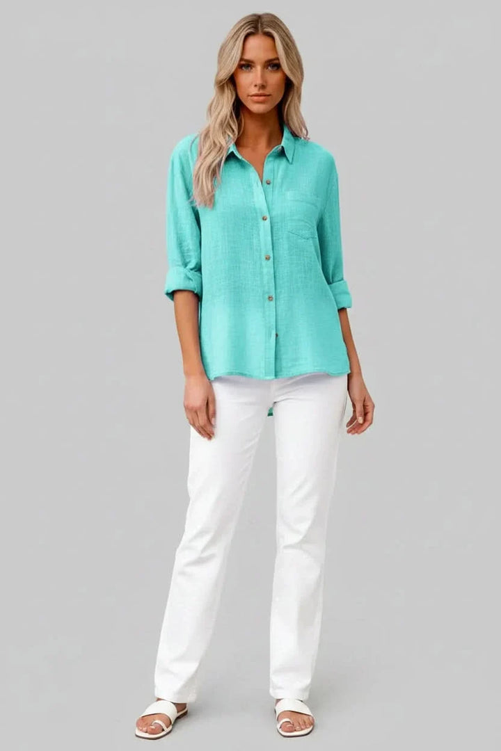 Versatile men's solid casual shirt, short sleeve, perfect for everyday wear & summer fashion.