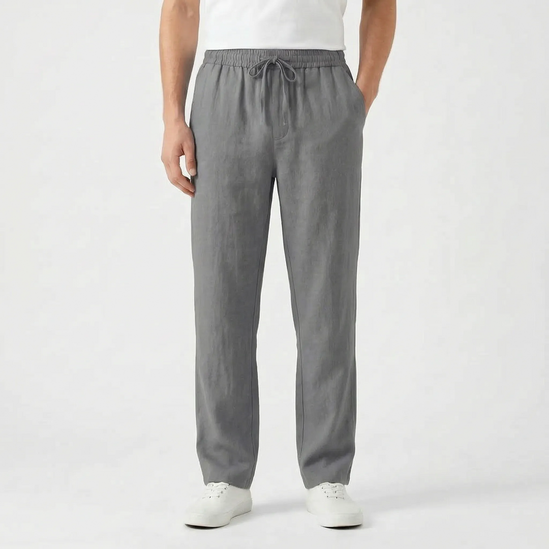 Modern men's straight leg pants, offering a regular fit & exceptional comfort for all casual occasions.