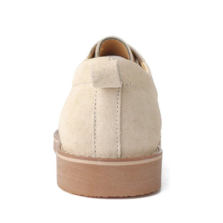 Pair of men's comfort oxfords. Ideal brown dress shoes for smart casual and business men's fashion.