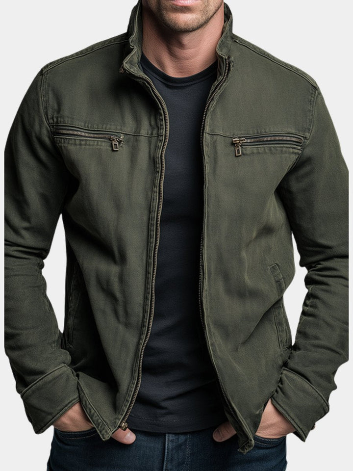Men's classic everyday utility jacket in a timeless style, perfect for versatile outerwear and casual wear.