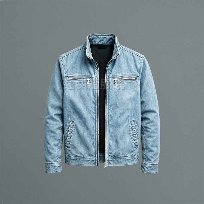 Versatile men's all-season utility jacket, a comfortable and stylish coat for various outfits and weather.