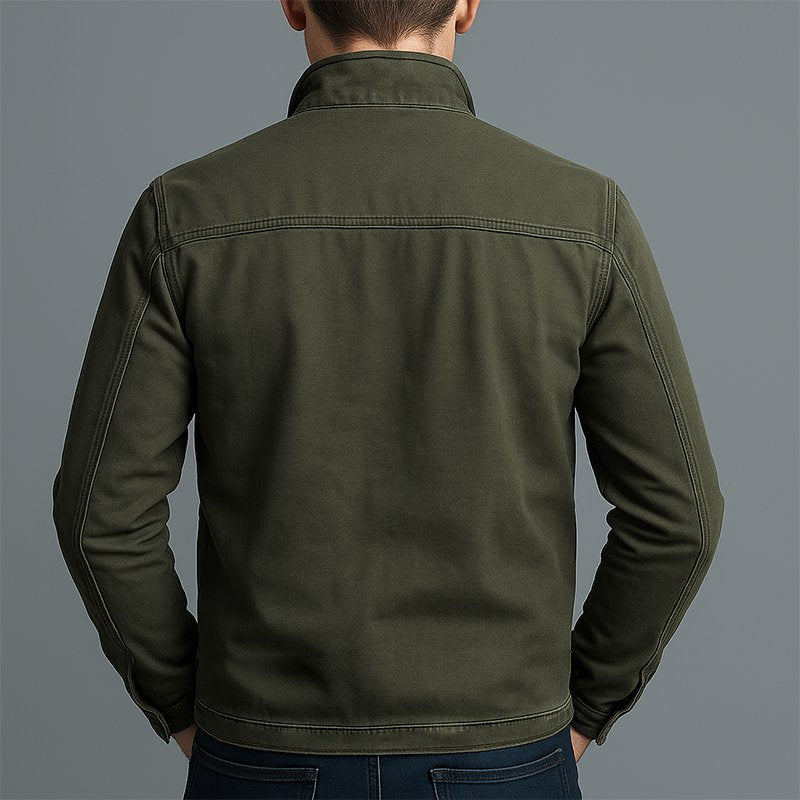 Men's everyday utility jacket, a classic and comfortable coat perfect for a stylish, versatile layered look.