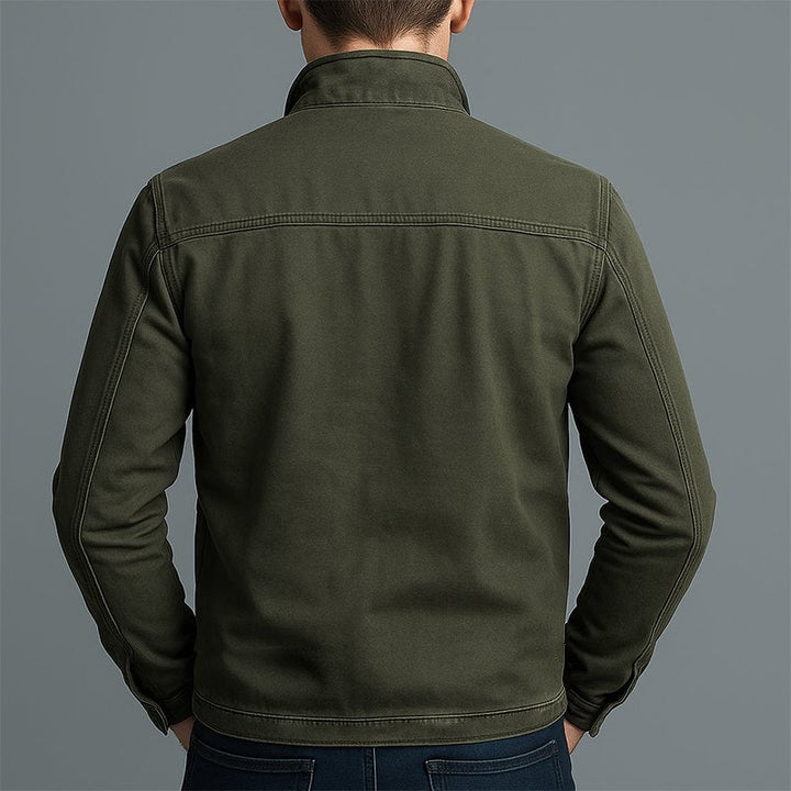 Men's everyday utility jacket, a classic and comfortable coat perfect for a stylish, versatile layered look.