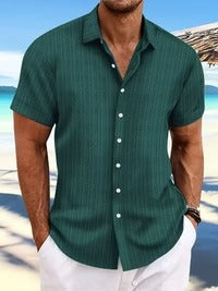 Essential men's classic fit polo shirt, short sleeve design perfect for smart casual outfits and modern men's fashion.