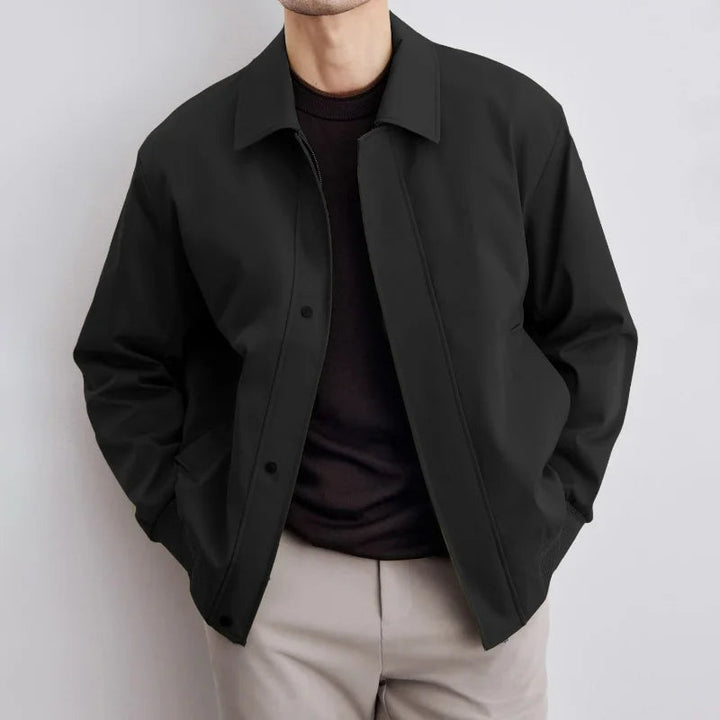 Men's versatile Harrington jacket in classic style. Lightweight casual outerwear, great for layering.