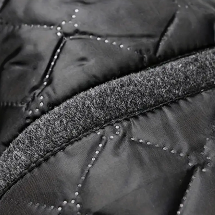Cozy men's long overcoat with classic lapels, stylish winter and fall outerwear, tailored fit.