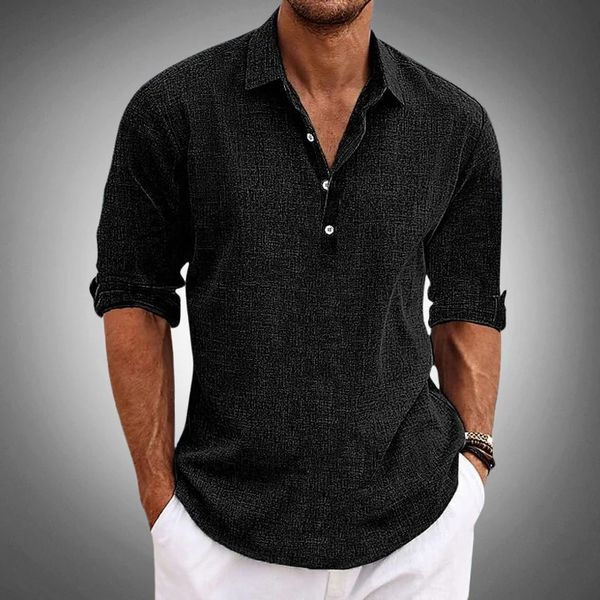 Breathable men's casual polo top. A classic short sleeve shirt for spring fashion, summer style, and comfort.