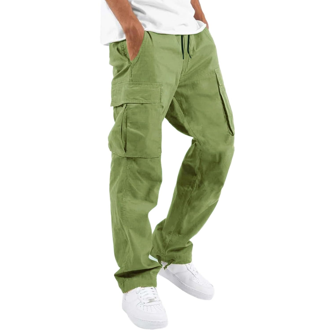 Men's comfortable cargo joggers for active lifestyle. Loose fit, versatile casual trousers & everyday wear.