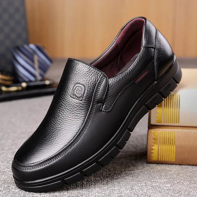 Stylish men's slip-on loafers, perfect for versatile casual fashion & ultimate comfort.