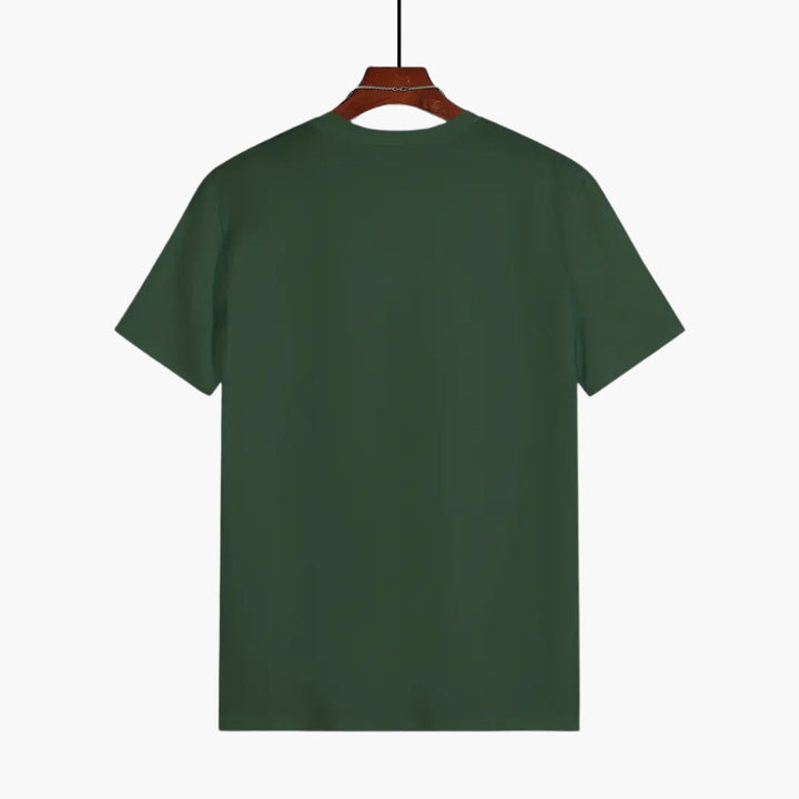Soft men's everyday short sleeve t-shirt, classic crew neck and straight fit for ultimate comfort.