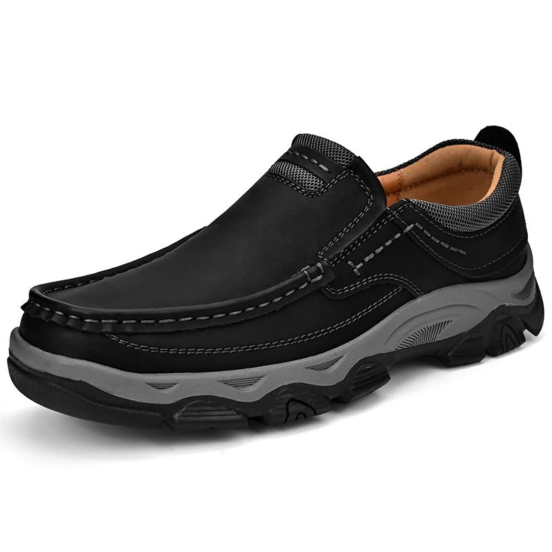 Men's Dakota slip-on loafers, comfortable, durable casual footwear with great traction for walking.