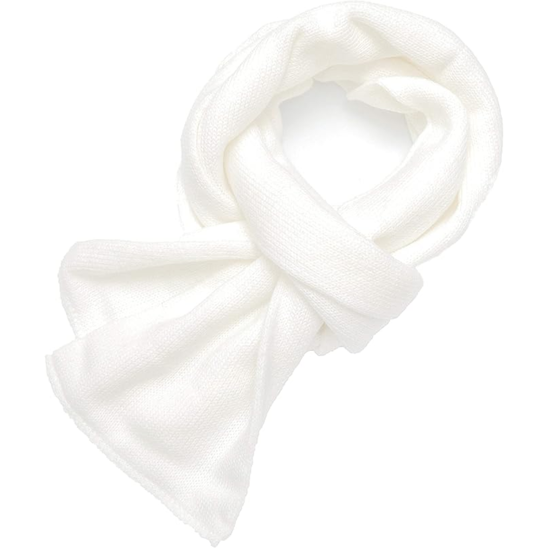 Warm acrylic men's scarf, double layered for superior cold weather protection.