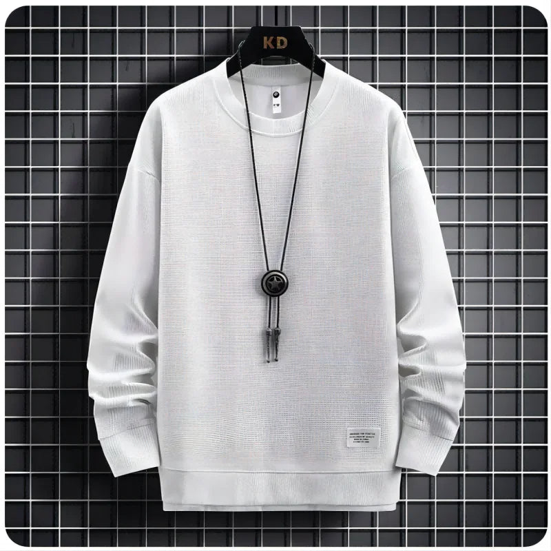 Men's comfortable knit lounge set. Soft fabric, relaxed fit joggers & matching top for everyday wear.