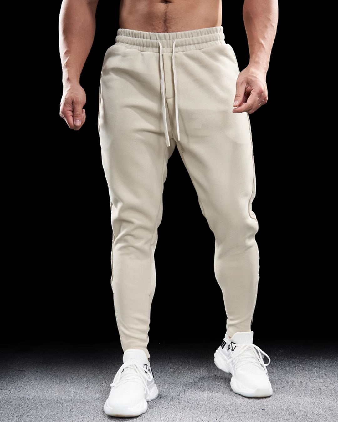 Men's Girona activewear joggers. Tapered fit sweatpants for workouts, gym, and casual comfort.
