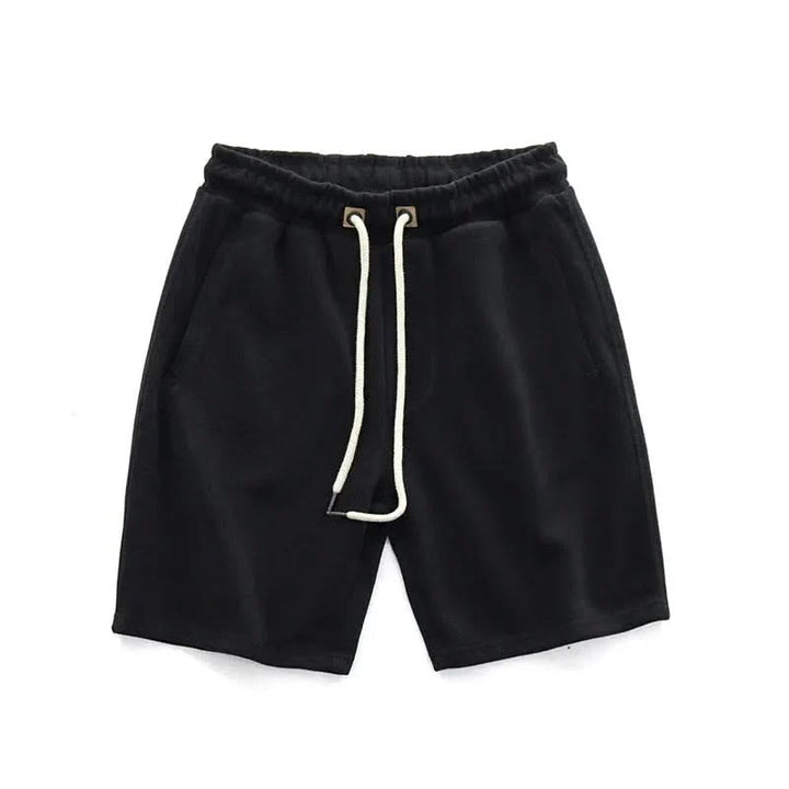 Black Men's Harlan relaxed fit casual shorts, offering superior comfort and modern style for any daily activity.