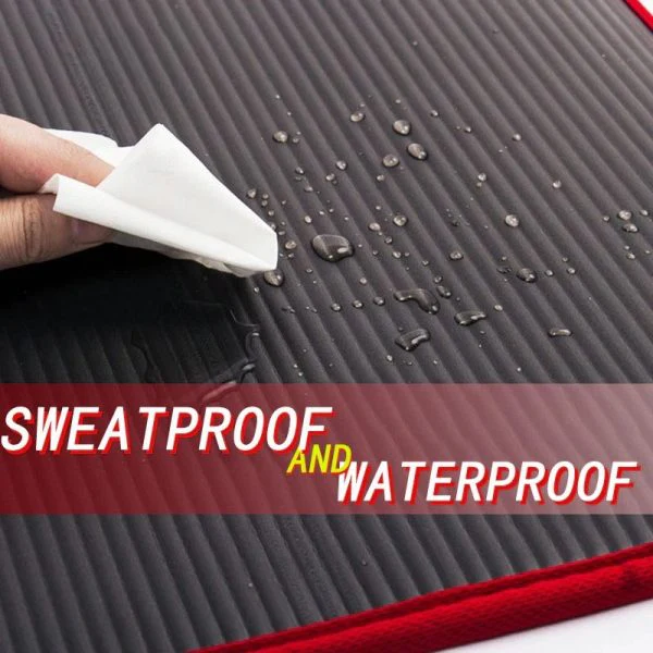 Non-slip, durable men's exercise mat for intense gym & home workout performance.