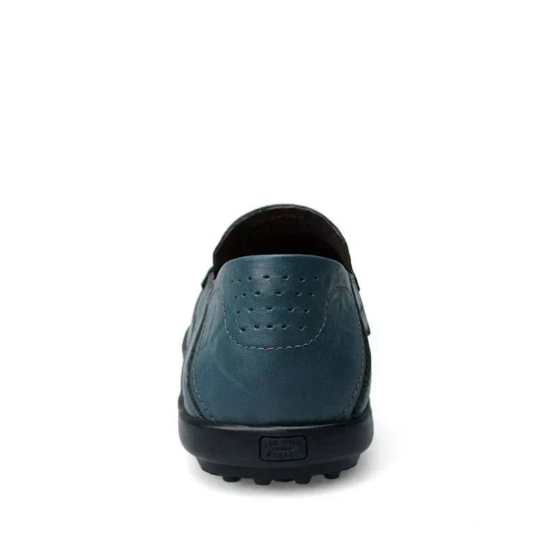 Men's versatile Italian style loafers. Comfortable slip-on shoes perfect for office, casual outings, or dressy events.