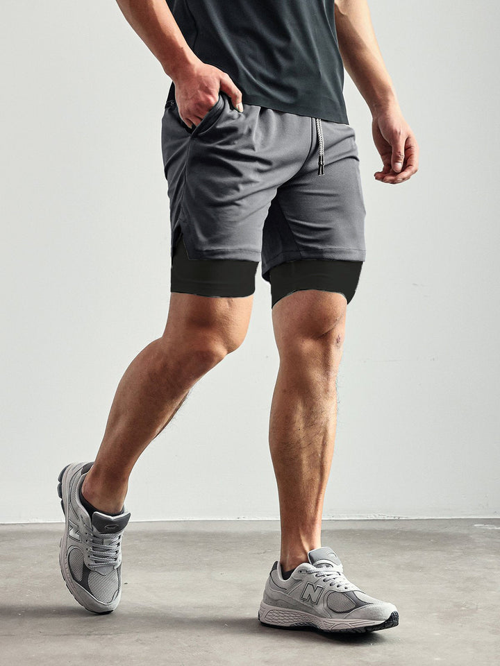 Men's Kinetic Performance Active Shorts for workout & training. Ideal athletic gym apparel for fitness.