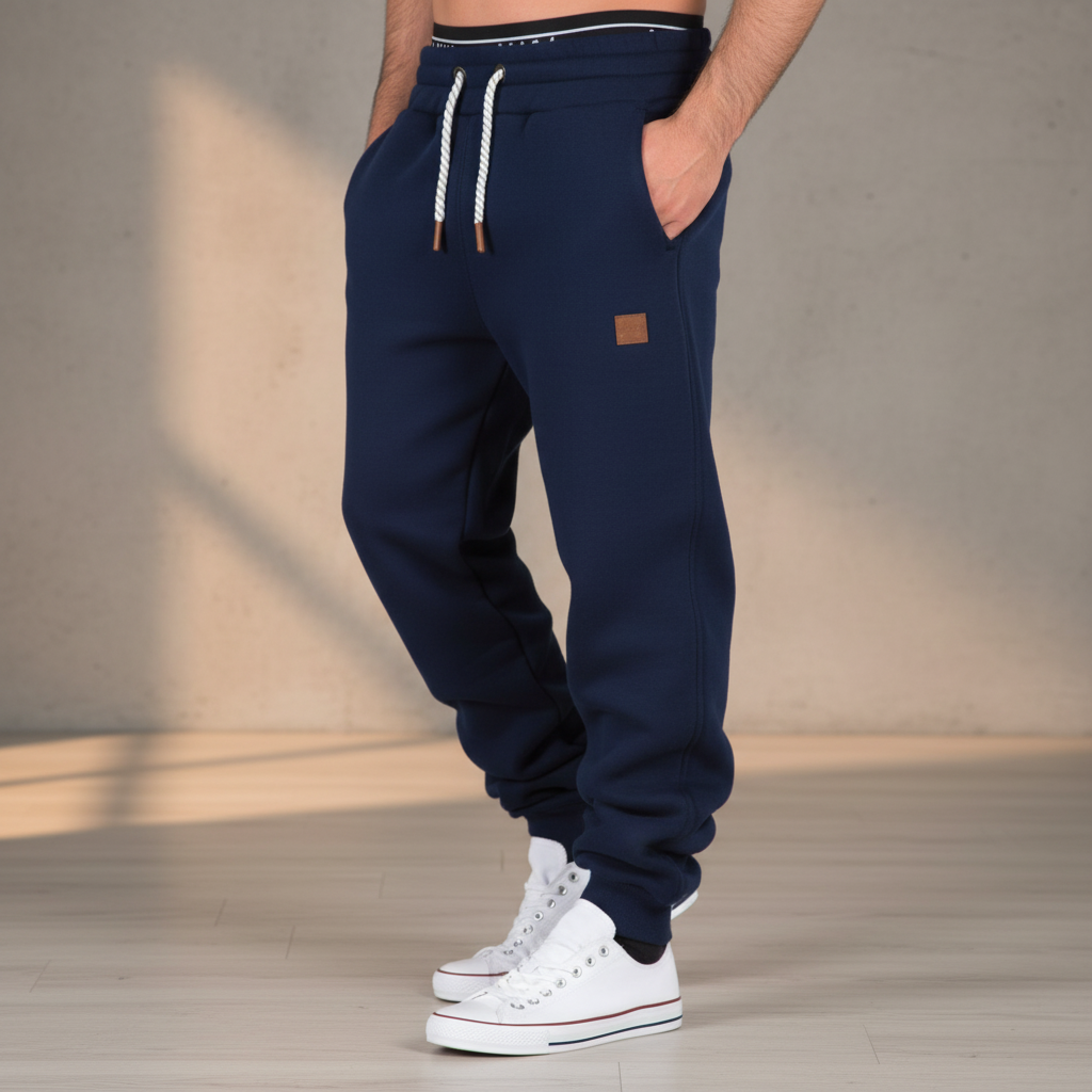 Men's Lance slim-fit joggers. Comfortable athletic wear with modern style.