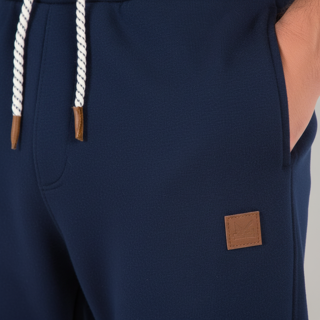 Modern men's slim-fit joggers for versatile everyday fashion. Great for casual wear or active lifestyles.