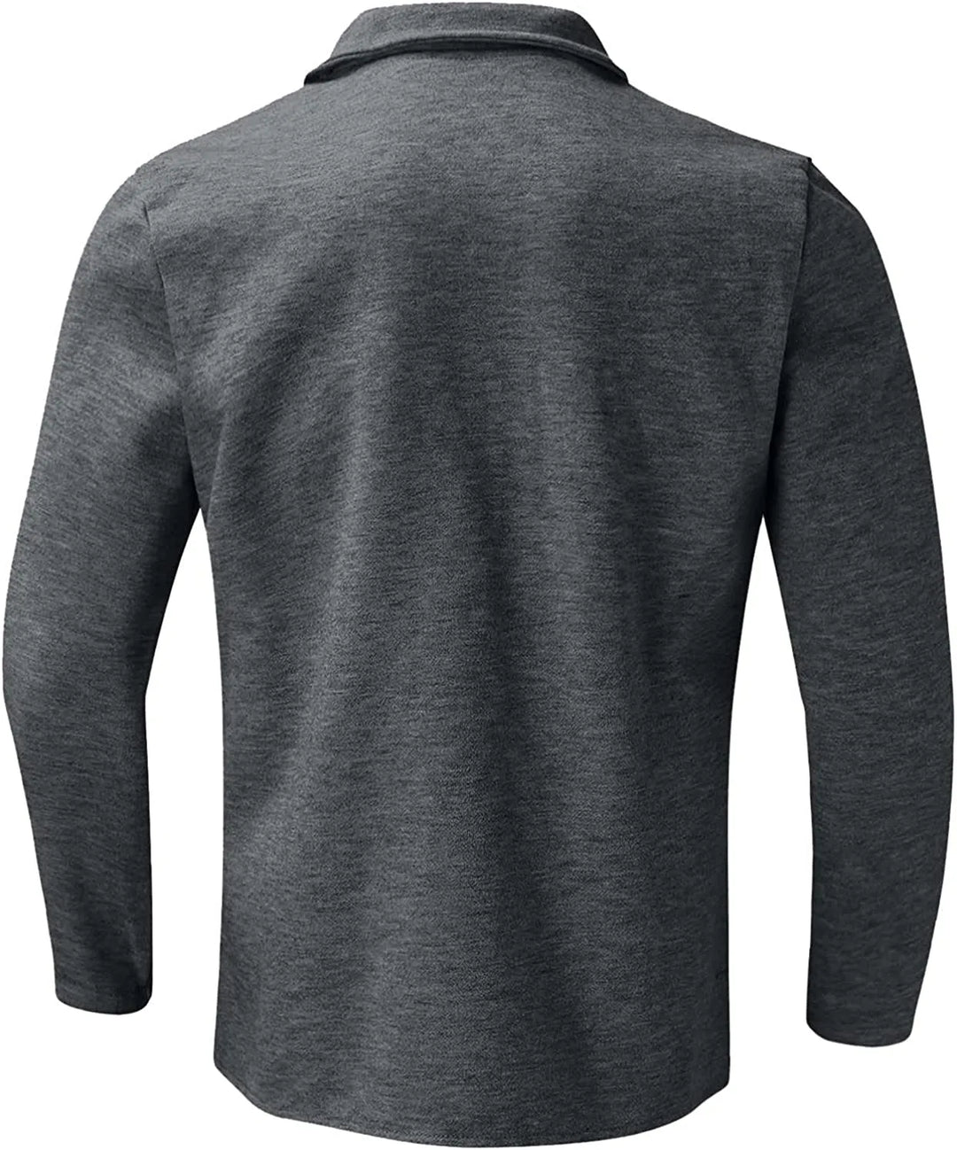 Back view of the casual men's structured blazer.