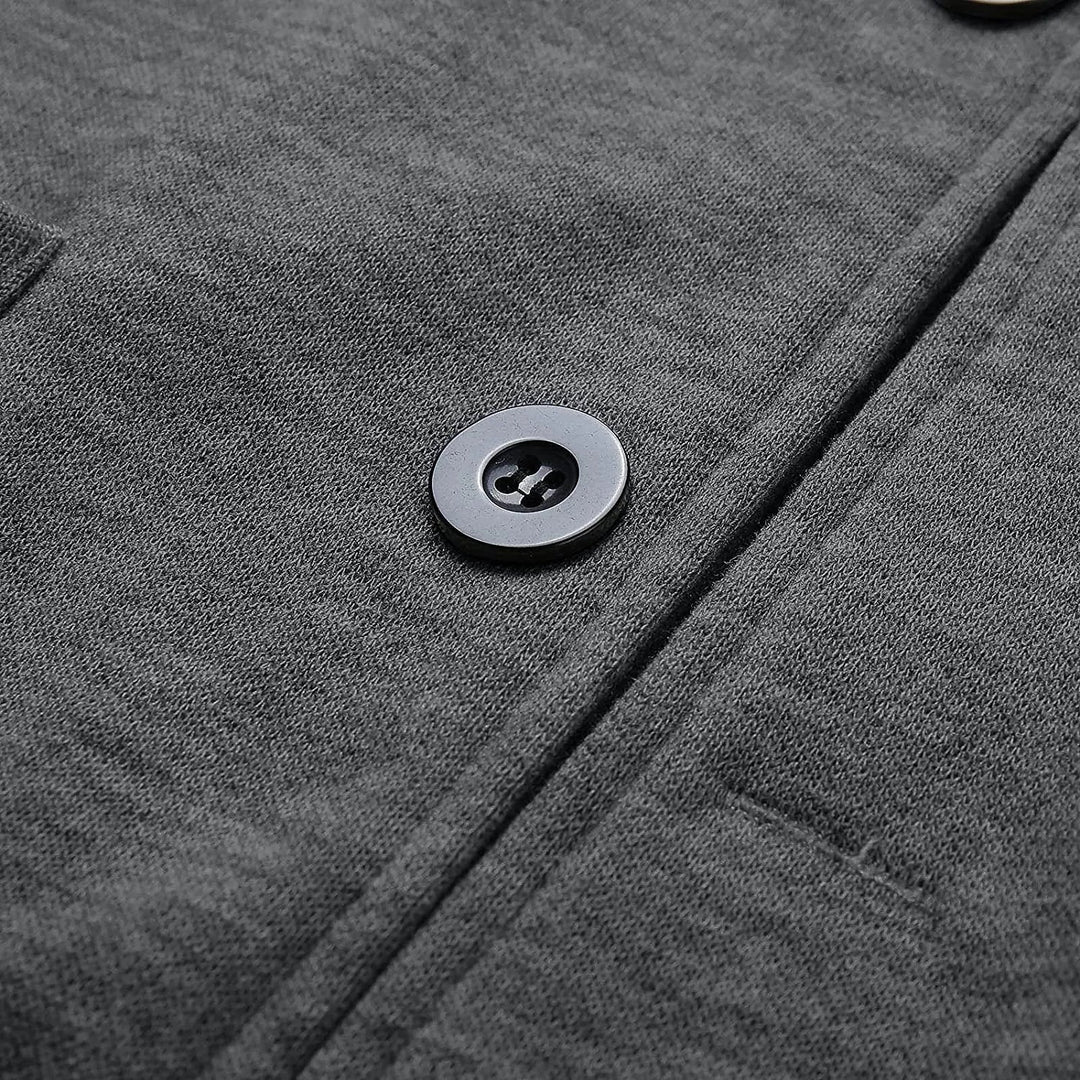 Side view of the versatile men's lightweight blazer, Josua.