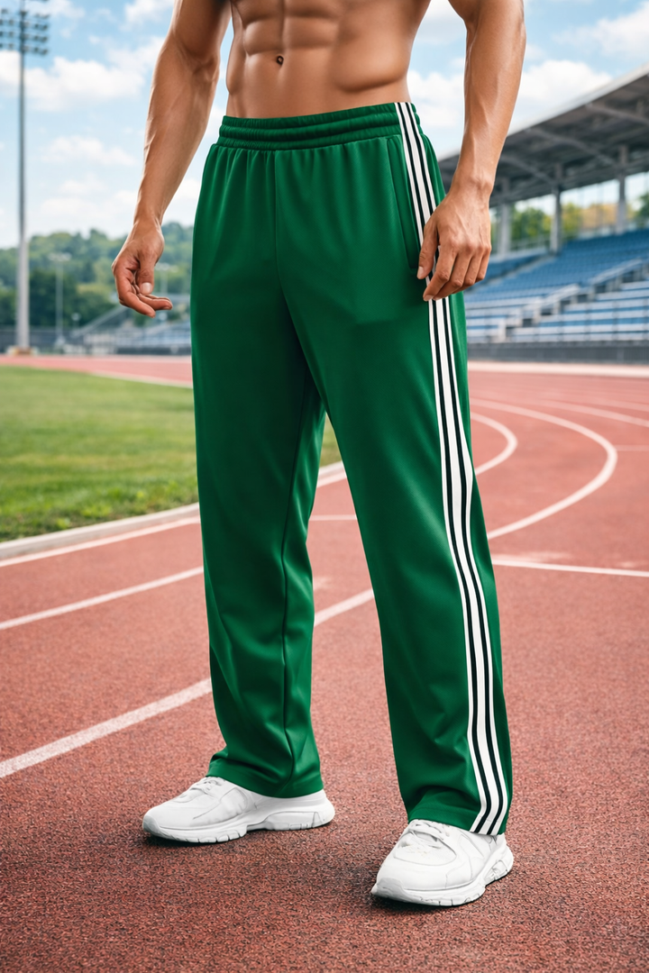 Men's breathable, lightweight drawstring athletic pants, ideal for training or everyday casual style.