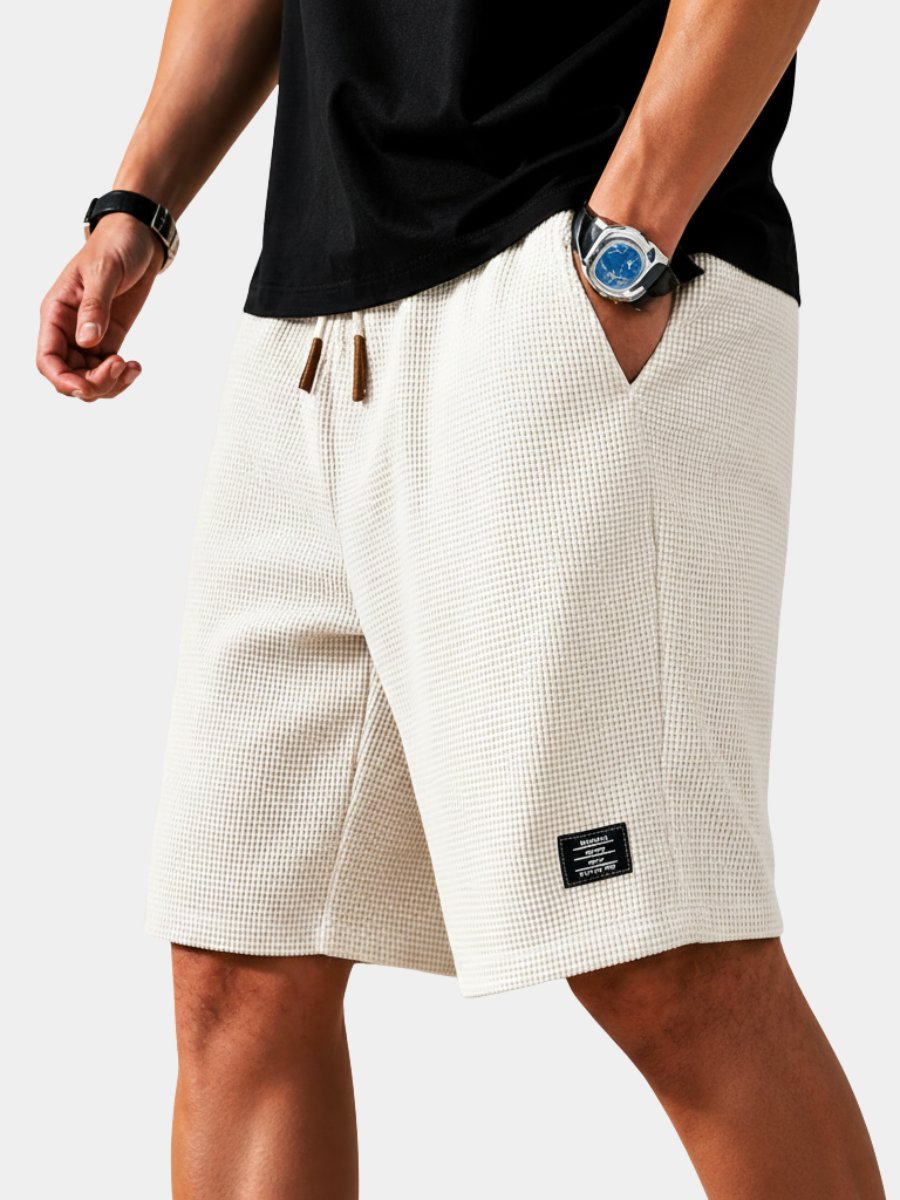 Men's lightweight summer comfort shorts, relaxed fit, perfect for warm weather casual wear & daily essentials.