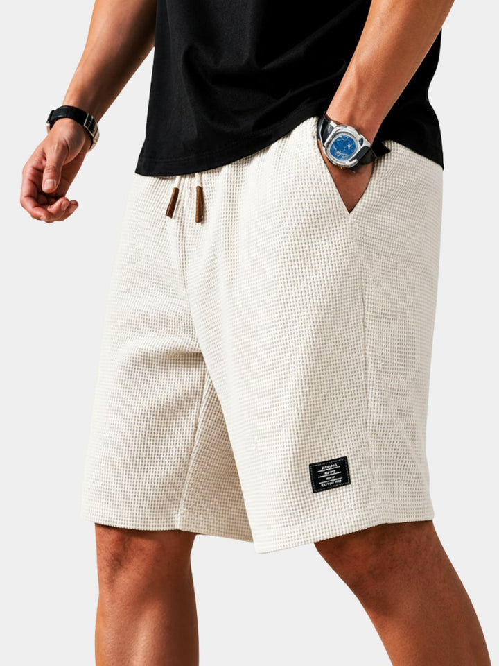 Men's lightweight summer comfort shorts, relaxed fit, perfect for warm weather casual wear & daily essentials.