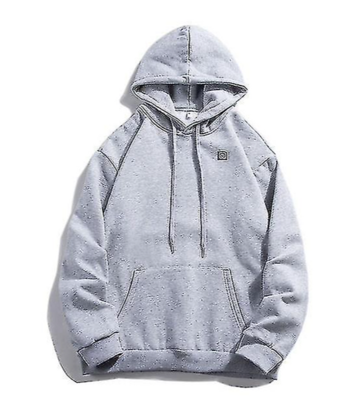 Men's lightweight USB heated hoodie for warmth & comfort. Ideal winter outdoor gear & activewear.