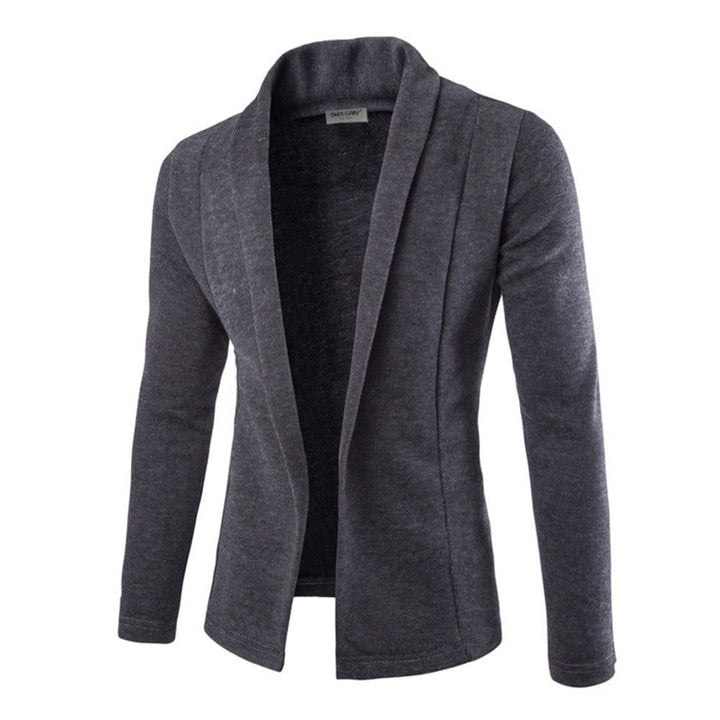 Men's luxury slim-fit stretch blazer, perfect for modern business casual and smart casual events. Versatile men's jacket.