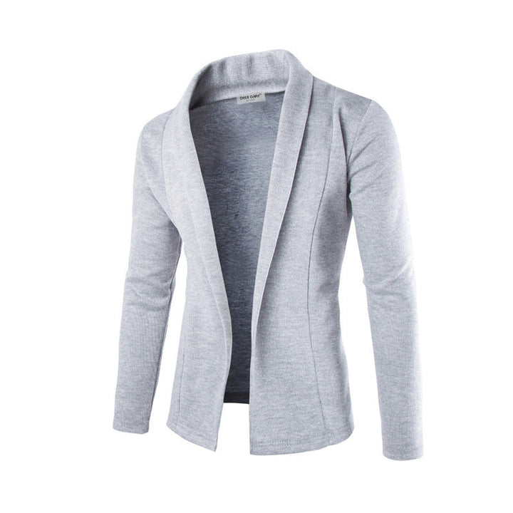 Premium men's luxury slim-fit blazer, offering stretch comfort for a sleek and modern look. Essential men's jacket.