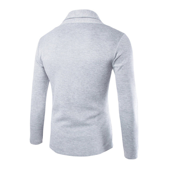 Modern men's slim-fit stretch blazer, a versatile men's fashion staple for smart casual and business settings.