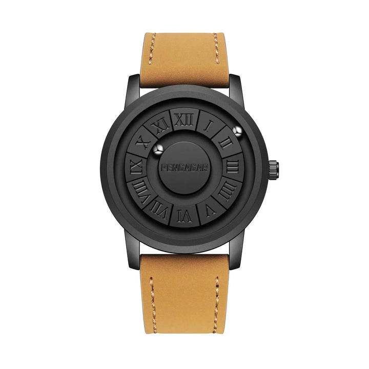 Stylish minimalist men's watch, water resistant, perfect for modern accessory lovers.