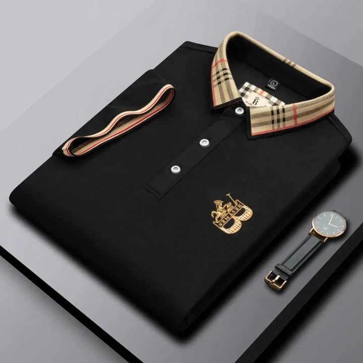Men's Matthew short-sleeve polo shirt. Stylish collared top for everyday casual comfort & spring apparel.