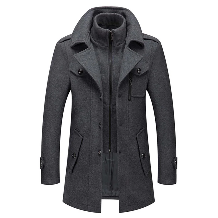Classic men's military jacket with a structured fit. Stylish outerwear for men's fashion & versatile layering.