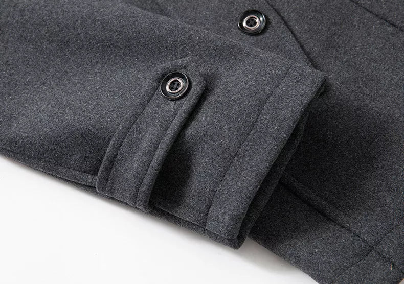 AW men's military jacket: practical, stylish outerwear for layering. Classic, structured design for smart fashion.