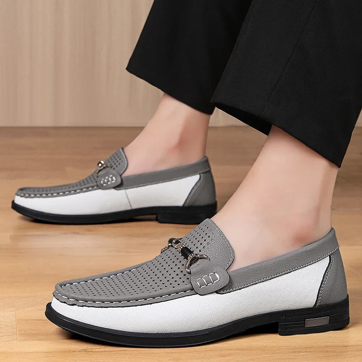 Dressy men's casual bit loafers, combining comfortable footwear with a modern, elegant look.