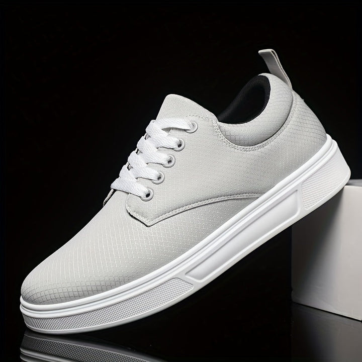 Stylish black men's comfort dress shoes, ideal for modern office wear or casual everyday style.