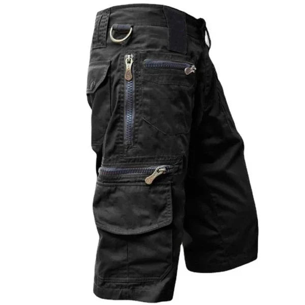 Comfortable men's casual cargo shorts. Stylish multi-pocket utility design perfect for summer and everyday wear.