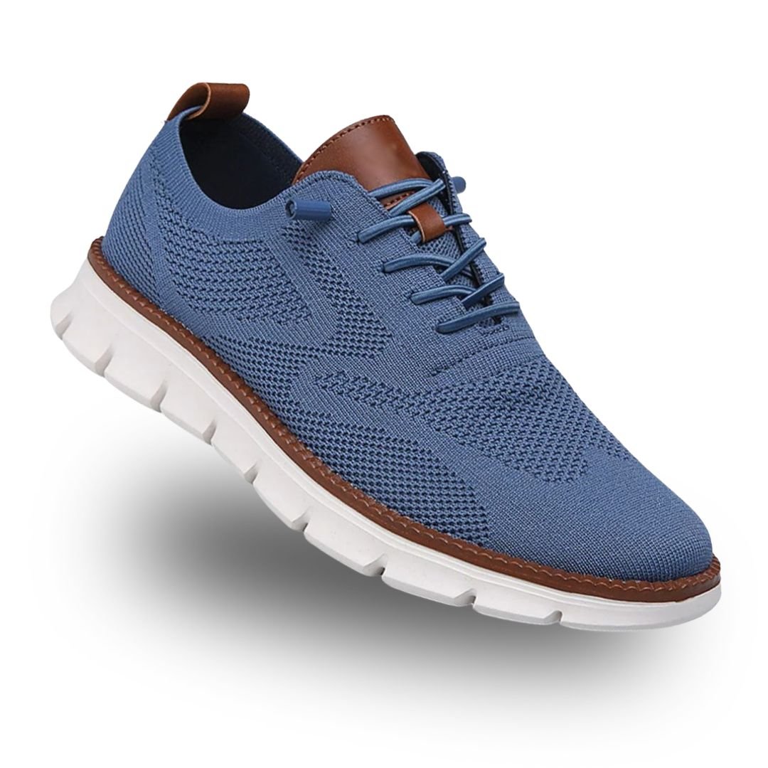 Wide toe, anti-slip men's orthopedic walking shoes for active support & comfort.