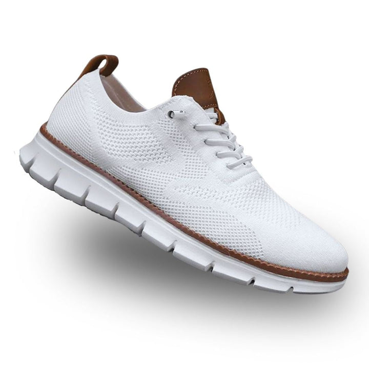 Supportive men's orthopedic walking shoes for active pain relief & comfort.