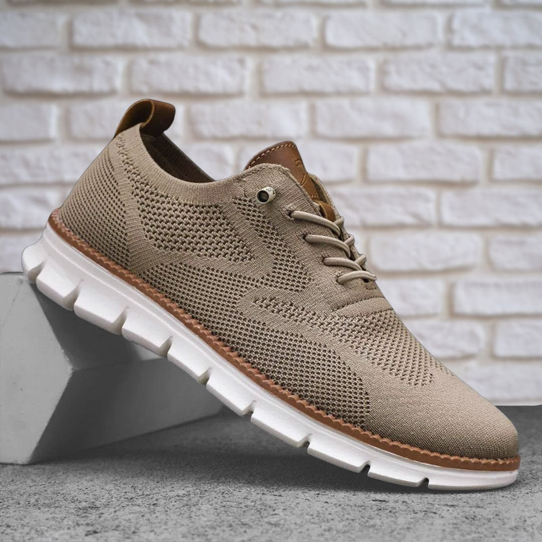 Anti-slip men's orthopedic walking shoes, perfect for daily wear & active support.