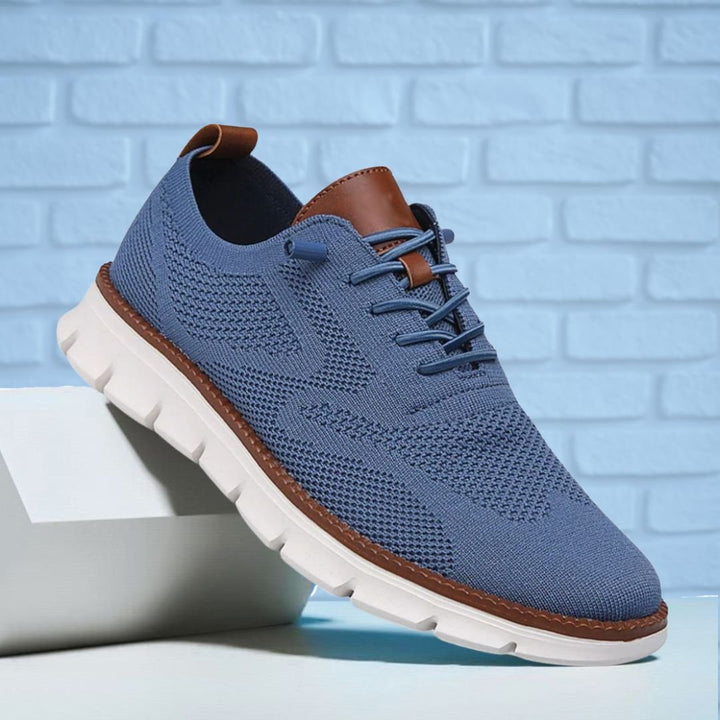 High-support men's orthopedic walking shoes for all-day comfort & active relief.