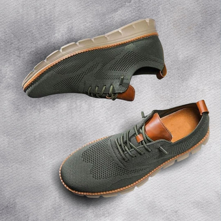 Ultra-comfortable men's orthopedic walking shoes for superior foot support.