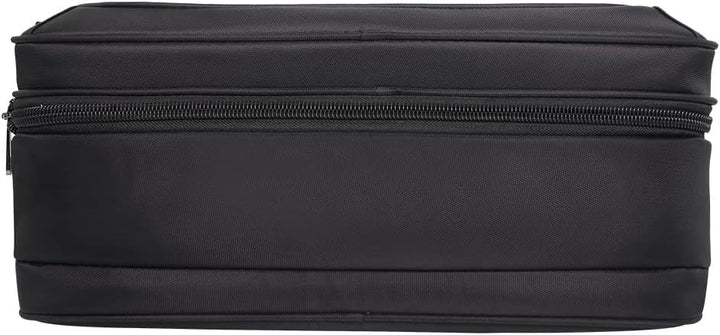 Spacious men's work bag, fitting laptops, documents, & business accessories.
