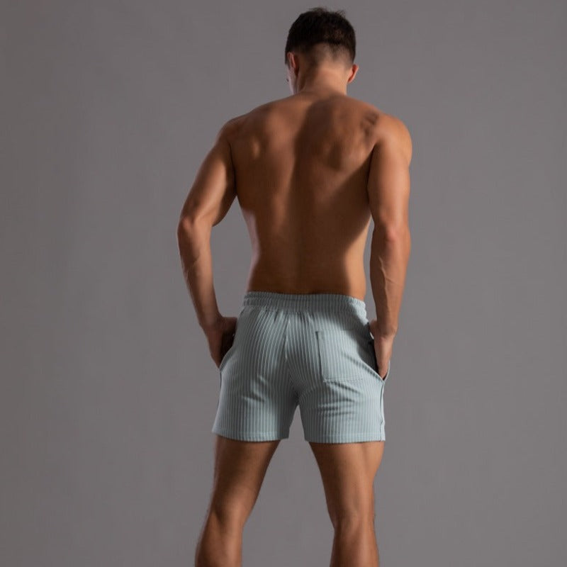 Versatile men's quick-drying ripstop swim shorts, great for leisure or active use.