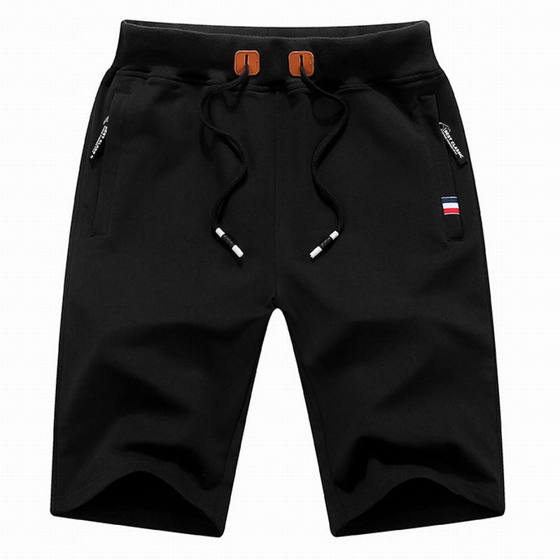 Comfortable men's summer shorts with drawstring waist and relaxed fit, perfect for daily wear.