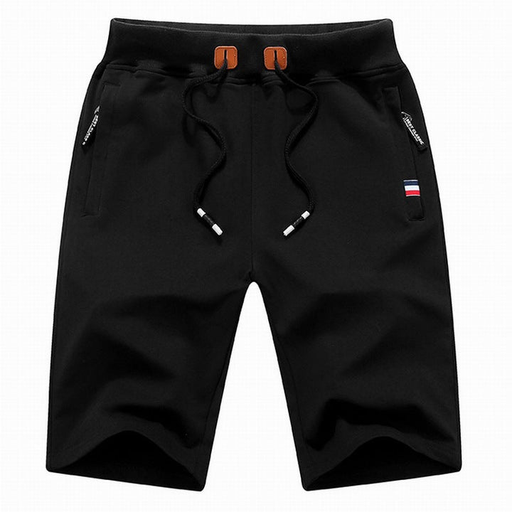Comfortable men's summer shorts with drawstring waist and relaxed fit, perfect for daily wear.